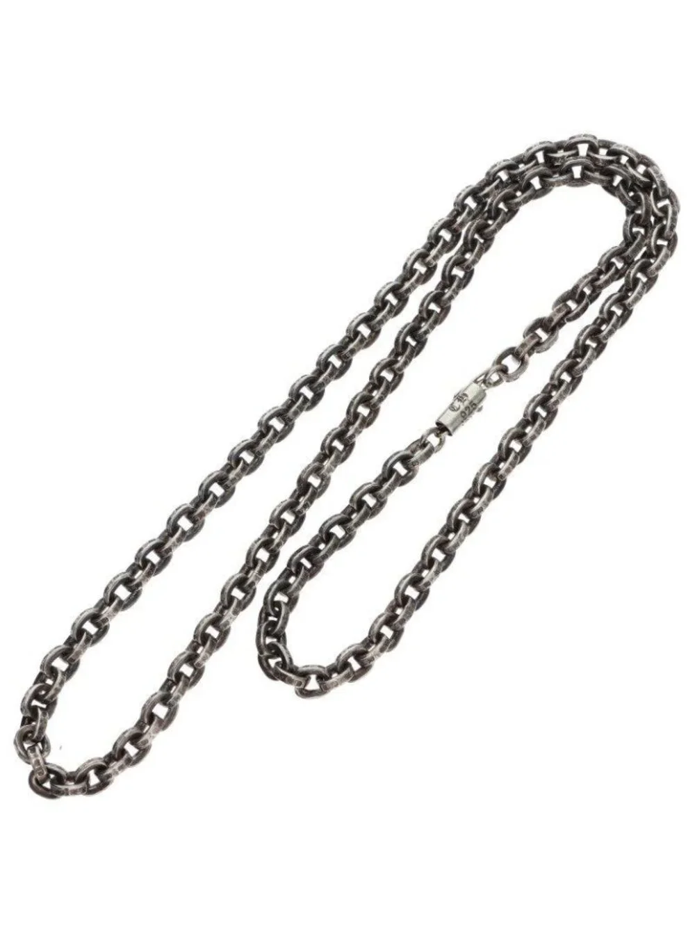Chrome Hearts Paper Chain 20 Silver Necklace